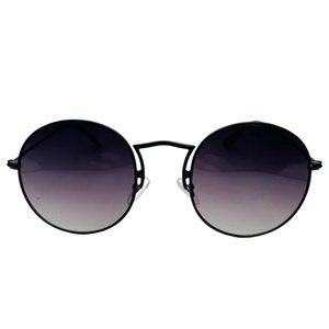 9308 | Black Lens Circle Sunglasses